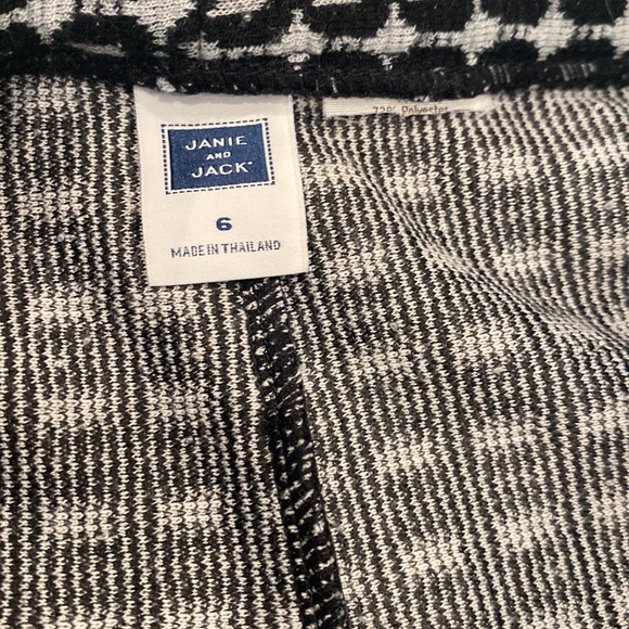 Janie and Jack Girls leggings and LS tops size 6 - Picture 7 of 7